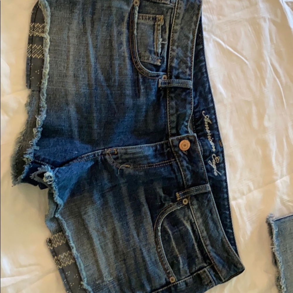 American eagle jean shorts